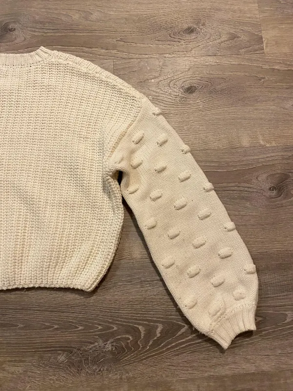 Moon&Madison White Sweater - Image 5