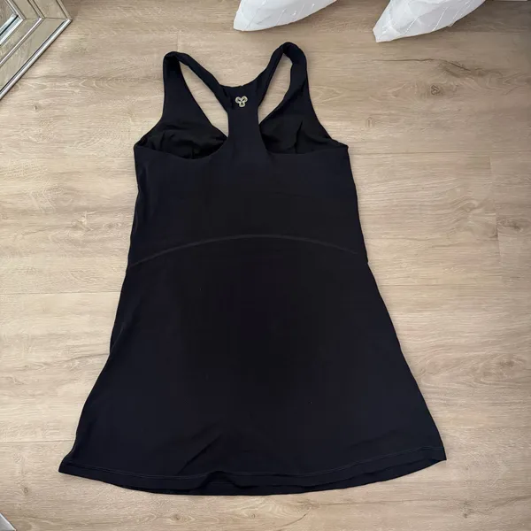 Aritzia Golden Black Matchpoint Dress - Image 3