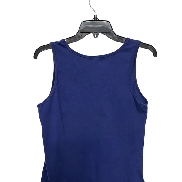 Texas Longhorn Graphic Tank Top Navy Blue Sleeveless Western Women's Est. Small - Image 6