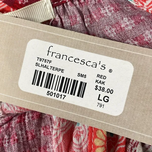 Francesca’s Miami Colorblock tank top - Image 6