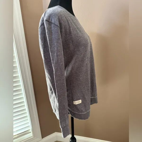 Simply Southern Women’s Anti Social Mom Club Sweatshirt in Gray - Image 4