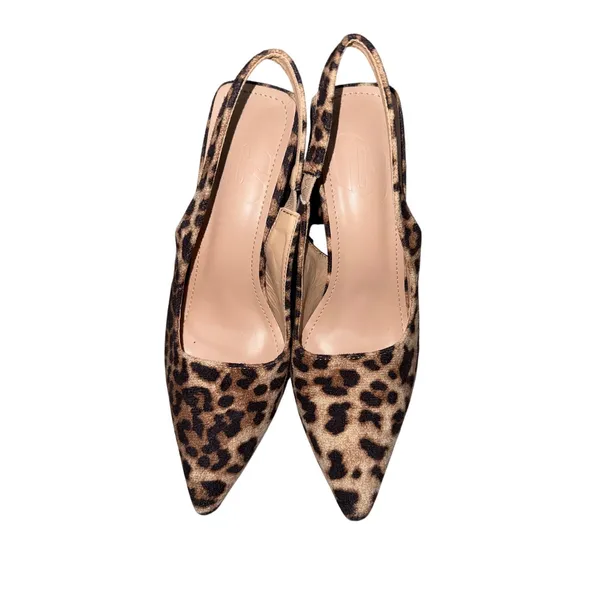 Cheetah leopard print high heels sandals Casual Shoes nwot women’s size 6 - Image 4