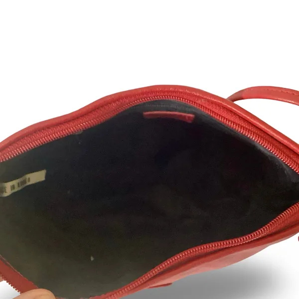 Stan Red Leather Purse - Image 8