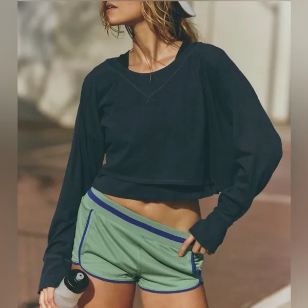 NWOT Free People Movement Prep In Your Step Shorts sz S - Image 5