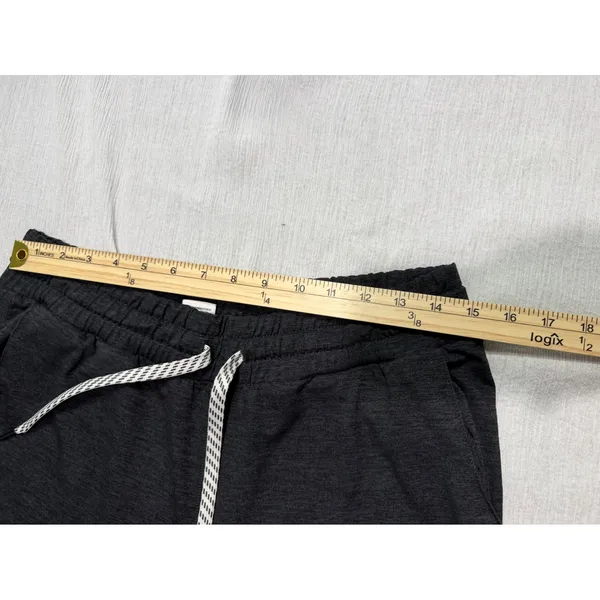 Members Mark Favorite Soft Jogger Black Soot Heather Gray Lounge Pants Large - Image 9