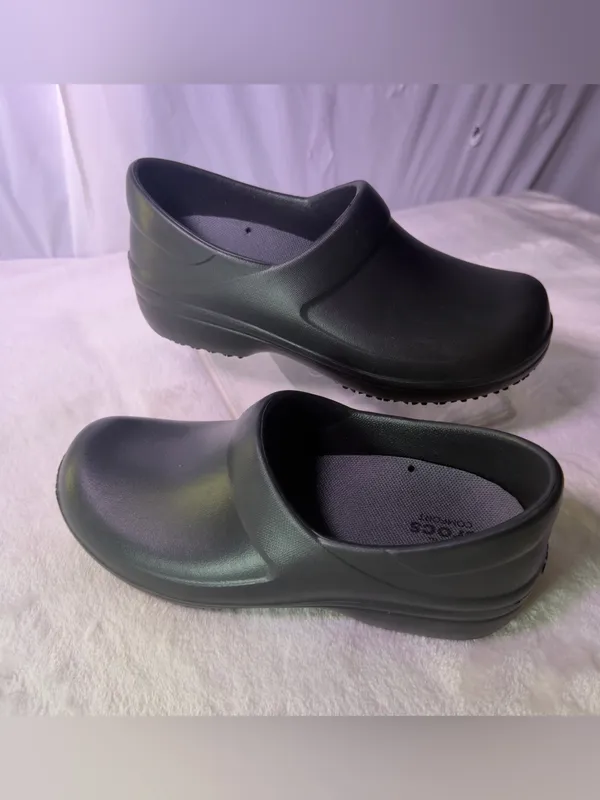 CROCS Women's Black Slip-On Clog - Image 2