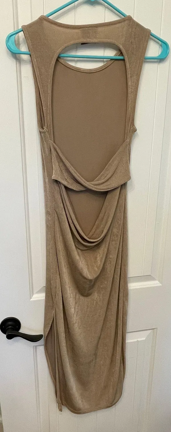 Hello Molly Gold Dress - Image 3