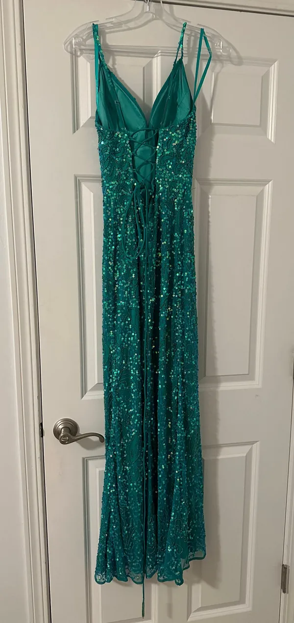 Green Prom Dress - Image 5