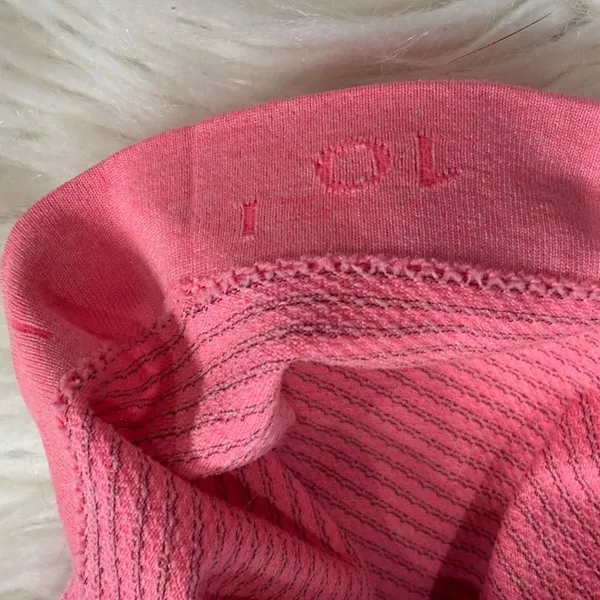 Lululemon Swiftly Tech V neck short sleeve athletic tee top flash pink size 10 - Image 8