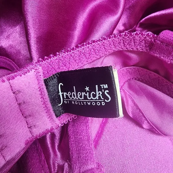 Vintage Frederick's of Hollywood Magenta Babydoll (L) - Image 5