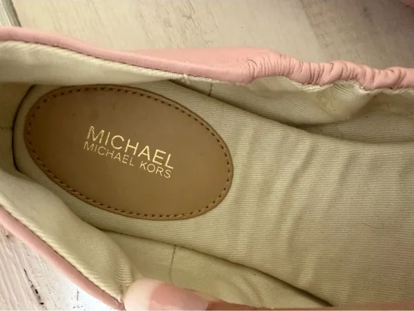 Michael Kors Juliet Ballet Flats Women’s Size 10M Blush Pink Lightweight NEW - Image 6