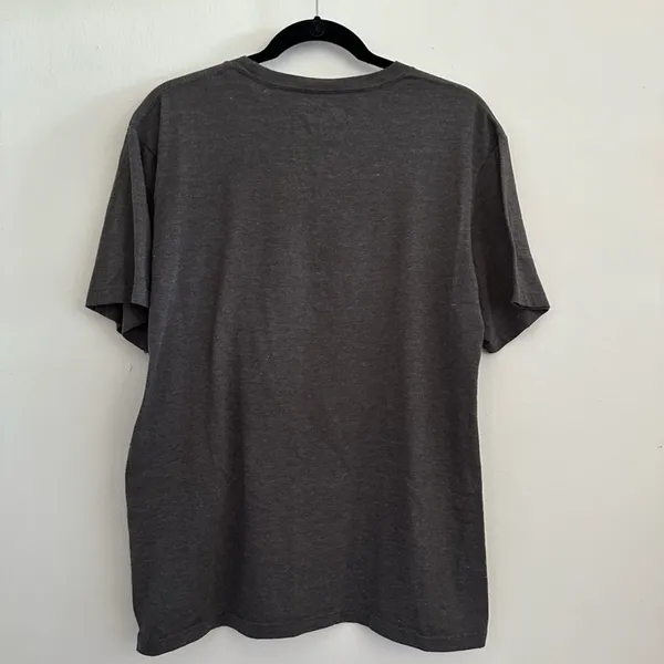 Majestic Gray Nee York Mets City Skyline Tee Size Large - Image 2
