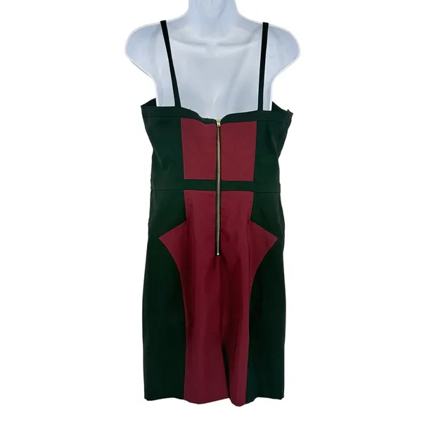 XOXO Corset Bustier Mini Dress 11/12 Y2K Dark Romantic Mob Wife Corset Burgundy - Image 5