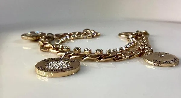 Guess gold Tone Charm Bracelet - Image 4