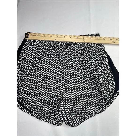 Nike Dri-Fit Running Athletic Women's Black‎ White Shorts Size XS - Image 4