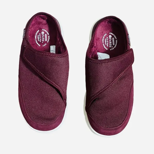 FitVille Women's Recovery Winter Slippers‎ Orthopedic Fleece Lining Clogs Marca - Image 3