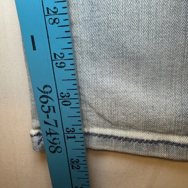 Seven7 Jeans Womens 6 Light Wash Bootcut Denim Distressed Blue‎ Pants Classic - Image 7