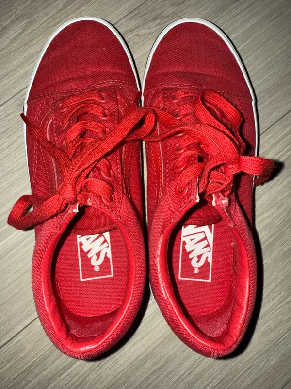 Vans Old Skool Red Women’s - Image 2