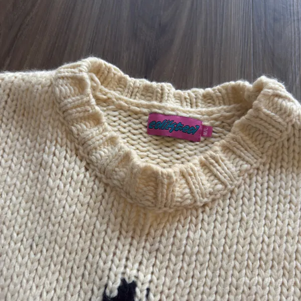 Edikted Cropped Sweater - Image 3