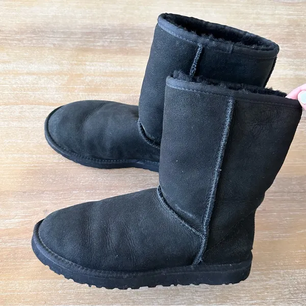 UGG Australia Black Classic Boots 7 - Image 10