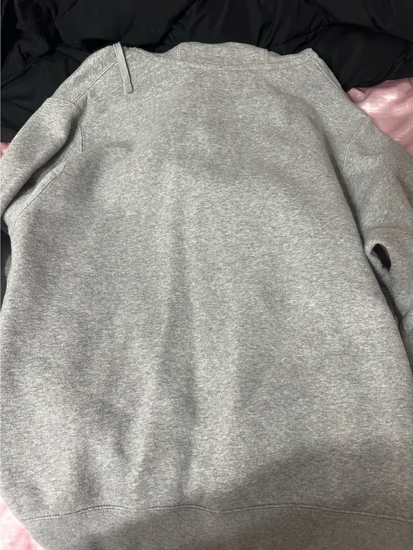 Nike grey hoodie - Image 3