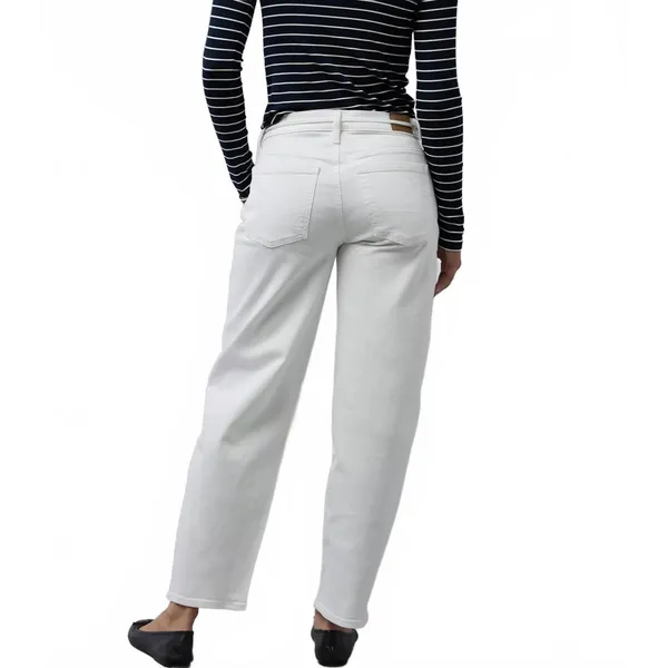 AE Long Stretch Barrel Jean American Eagle NWT Cool White 16L - Image 3