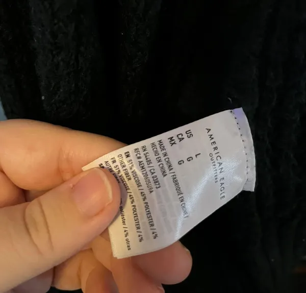 American Eagle Outfitters Mock Neck Sweater - Image 2