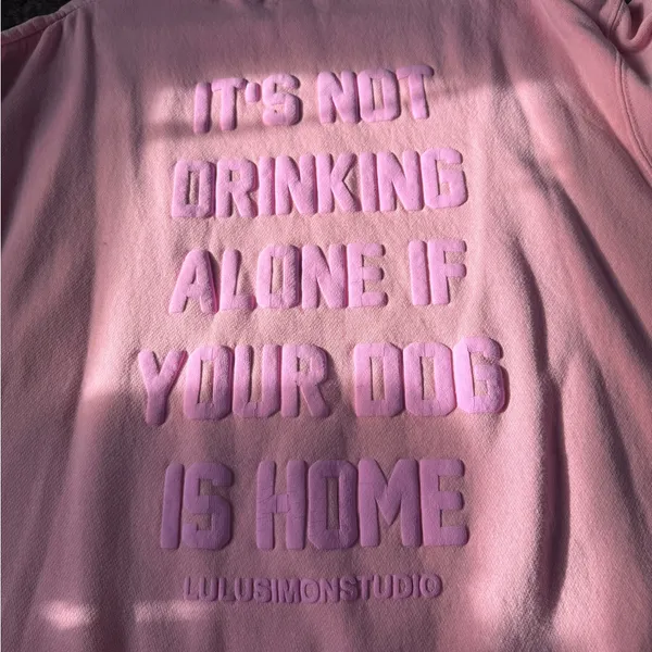 Pink Smiley Face Sweatshirt Size M - Image 6