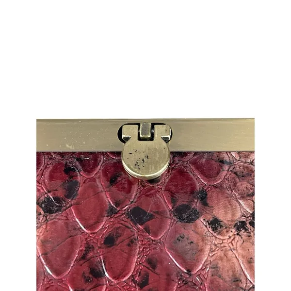 Depeche Mode Y2K Snake Print Clutch Wallet Vegan Leather Mob Wife - Image 3