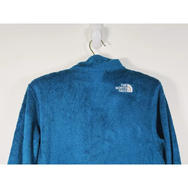 The North Face Womens Osito Full Zip Fuzzy Fleece Jacket Size S Blue Outdoor - Image 11