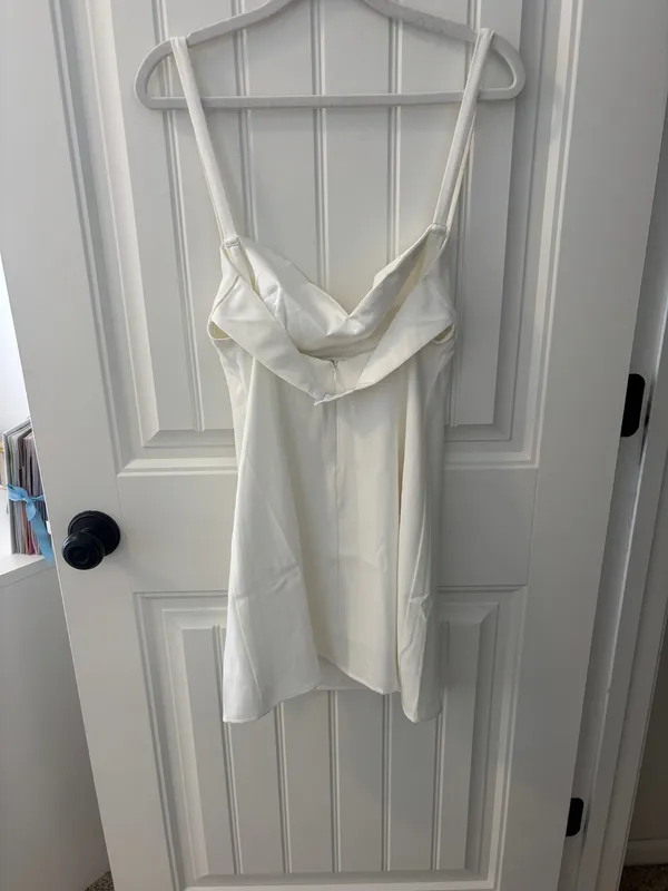 Princess Polly White Dress Mini - Image 2