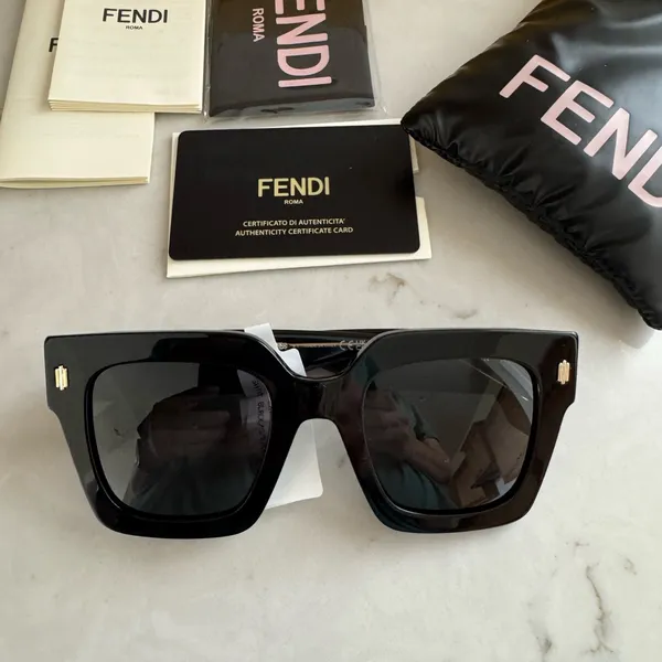 NEW Fendi Roma 50MM Square Sunglasses - Image 8
