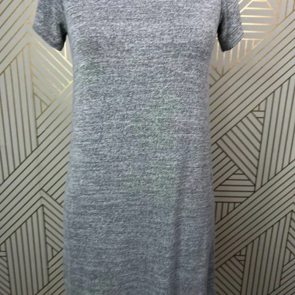 Aritzia Wilfred Free Esther Jersey‎ Knit T-Shirt Dress Marled Gray Size US Small - Image 6