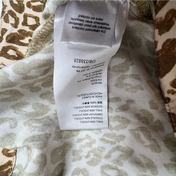 Anthropologie Pilcro leopard print cheetah dress Sz S‎ - Image 6