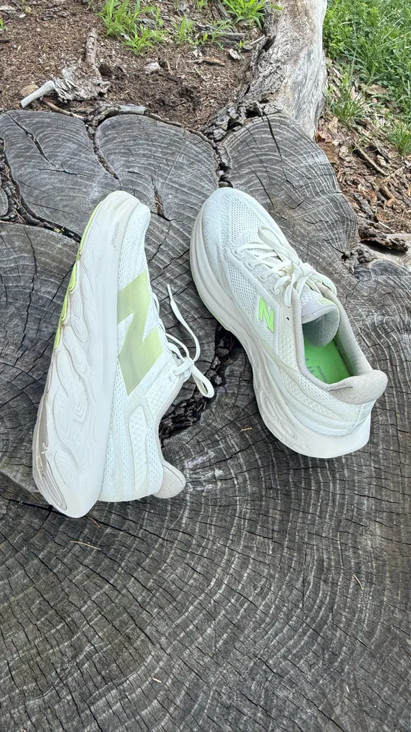 New Balance Fresh Foam X 1080v13 Moonrock Bleached Lime Glo Men's Shoe size 12 - Image 5