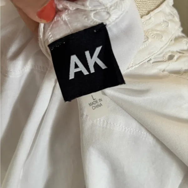 Anne Klein‎  Eyelet Midi Dress - Image 5