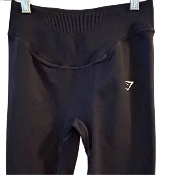 Gymshark Women's‎ Black Seamless Training Leggings Size S Activewear - Image 3