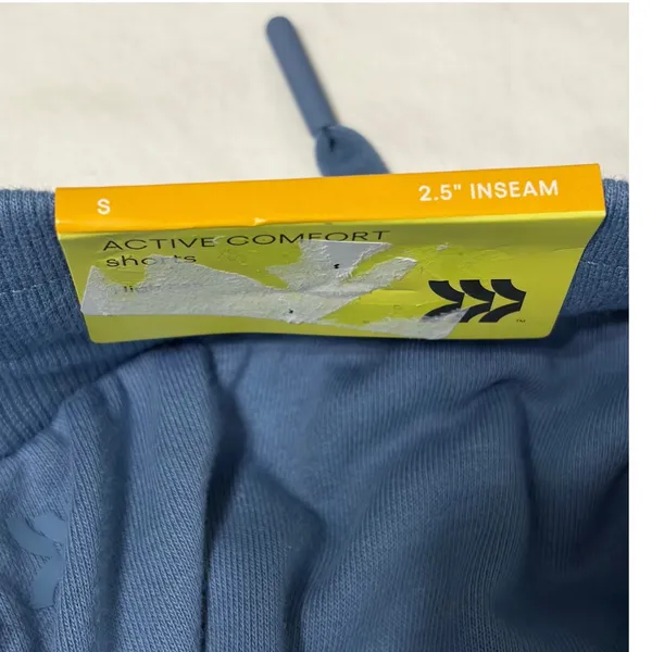 All in Motion Womens Active Comfort Shorts Blue High Rise 2.5 Inseam Small NWT - Image 4