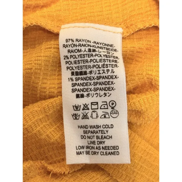 Free People NWT $78 Fall or Summer Struttin Mini Dress Bell Waffle Ruffle Hem L - Image 7