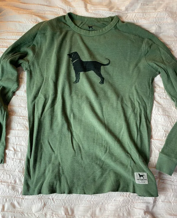 Green Black Dog Long Sleeve - Image 3