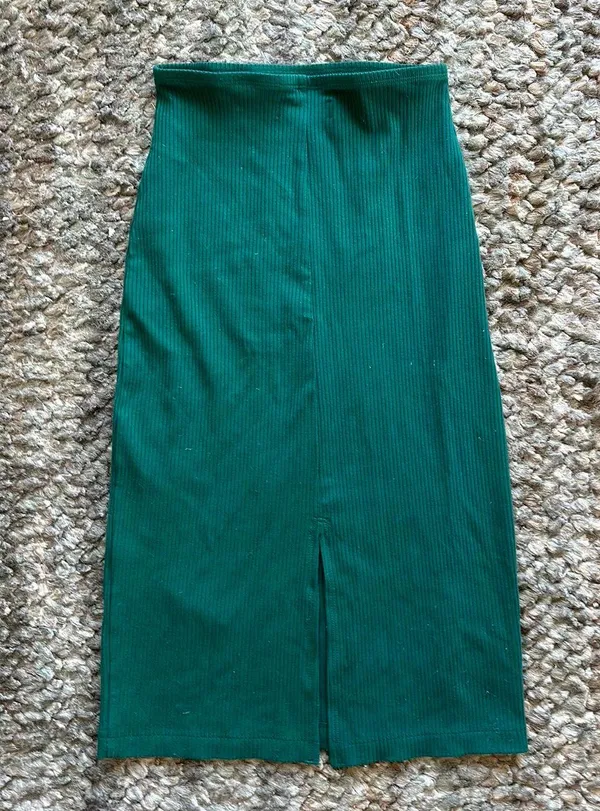 Reformation Green  Skirt - Image 3