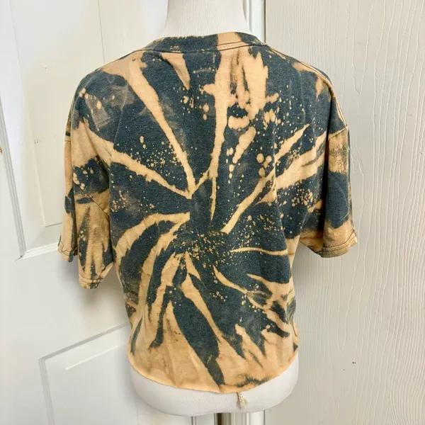 Gildan Vintage Alabama Tie Crop Tie Dye Tee G2 - Image 3