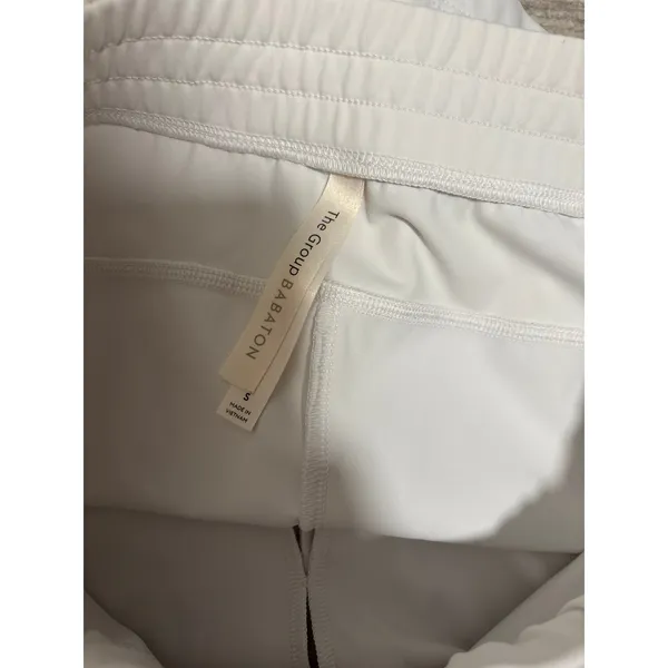 Babaton White Athletic Shorts Small Women - Image 6