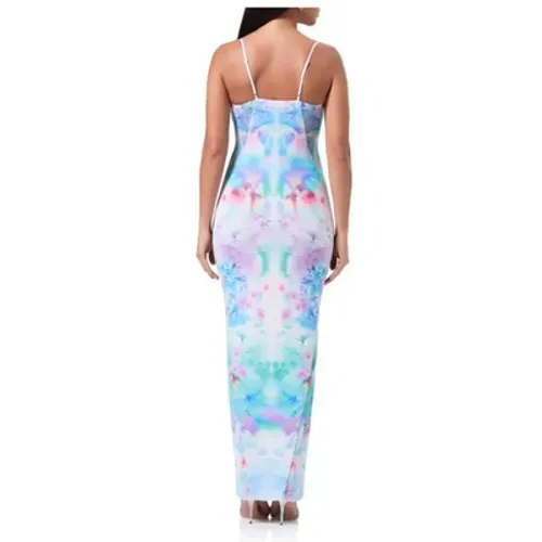 AFRM Alyson Mesh Panel Maxi Dress Size XS - Image 5
