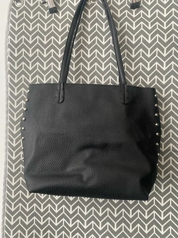 Black Shoulder Bag approx. 12” X 12”. - Image 2