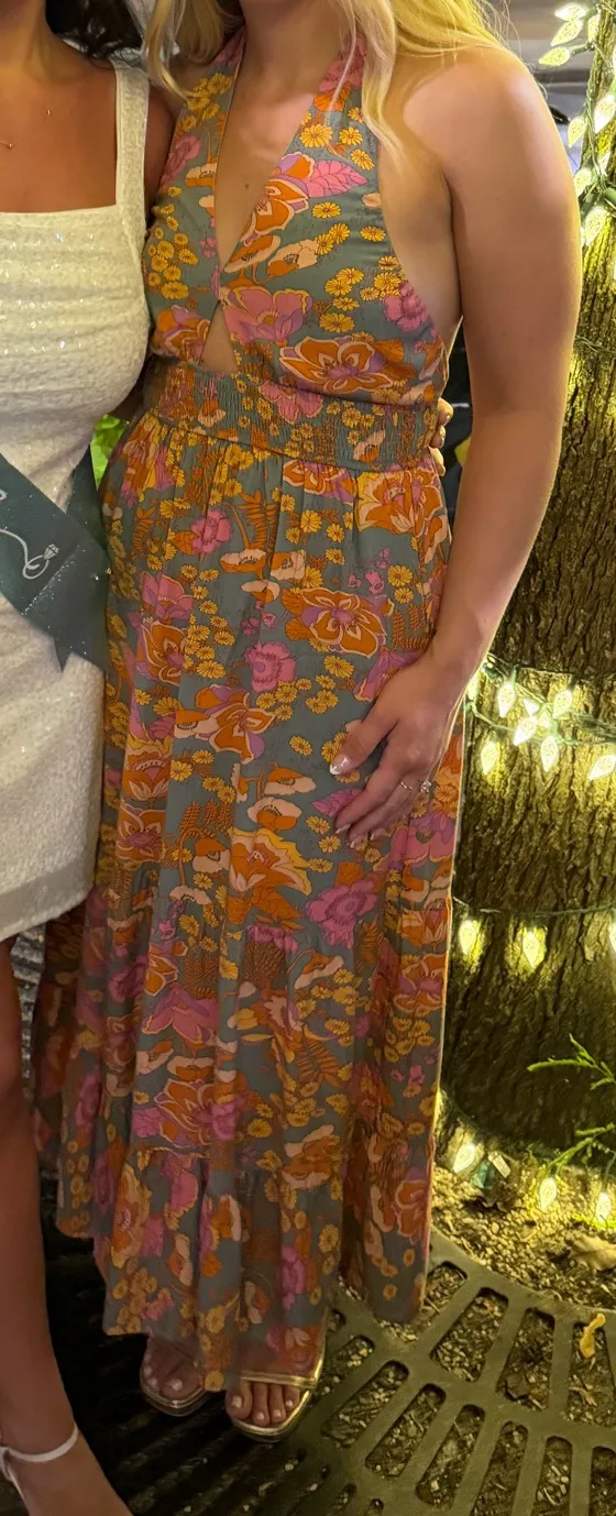 Floral Dress Multiple Size M - Image 2