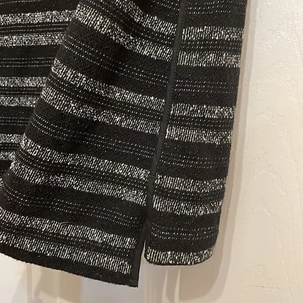 ✨Madewell Black & White Striped Terry Tank/Cami Top - Image 5