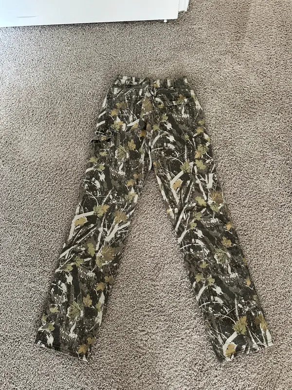 Camo Cargo Pants Green Size XS - Image 6