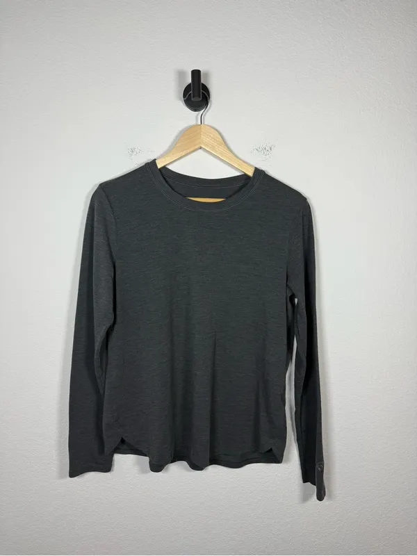 Kuhl Konstance Long Sleeve Top Womens Large Gray UPF 50 Mountain Born - Image 2