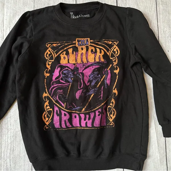 The Black Crowes black crew neck size medium pullover sweatshirt - Image 4